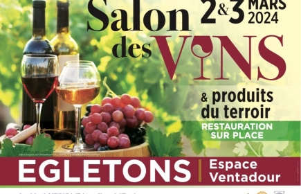 12ème Salon des Vins et Produits du Terroir 
Espace Ventadour d'Egletons